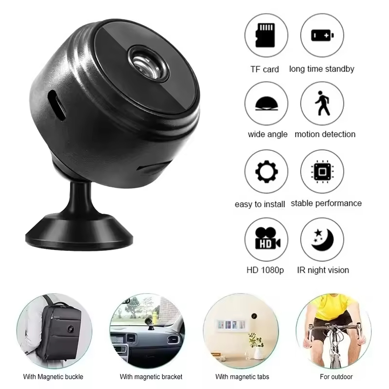 Home Security Bell - A9 미니 WiFi HD 1080P 보안