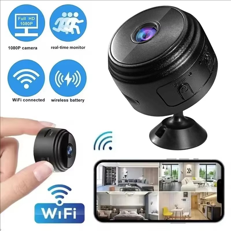 Home Security Video - A9 미니 카메라 1080P WiFi 스마트