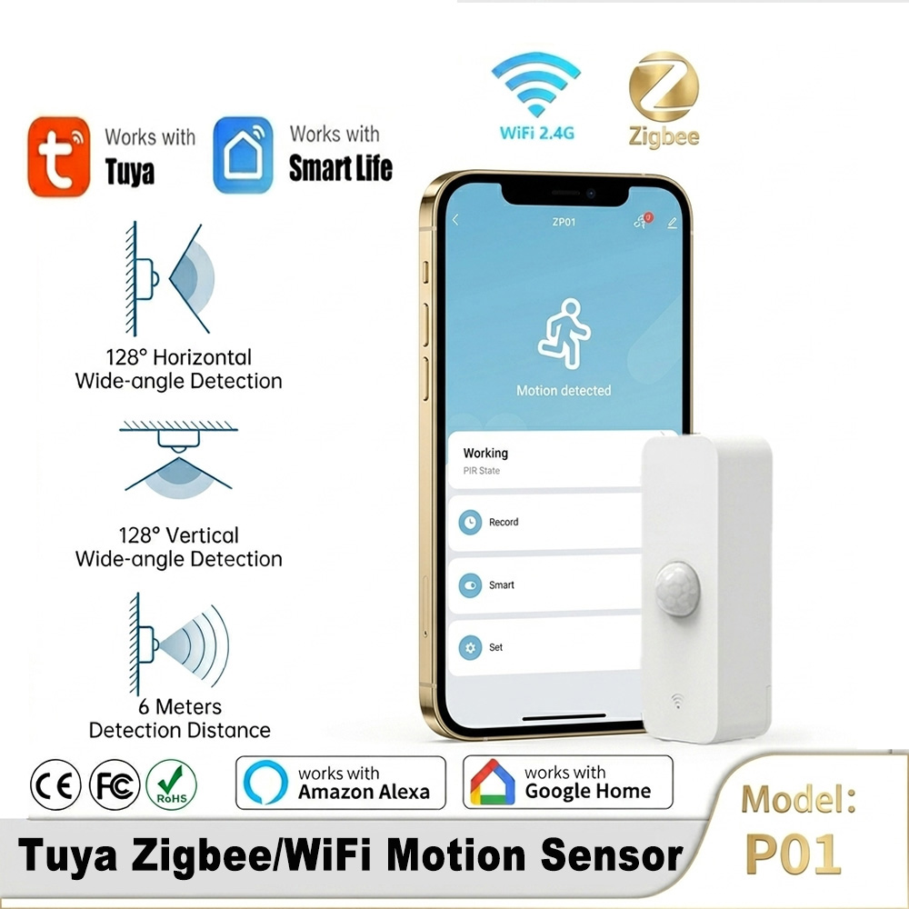 Home Security Device - 스마트 PIR 모션 센서 WiFi 지그비