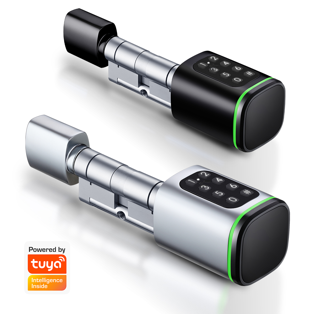 Home Security Essential - 스마트 실린더 잠금 장치 Tuya 60-90mm