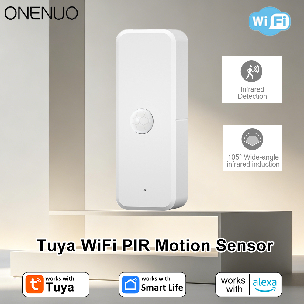 새로운 Tuya WiFi PIR 모션 감지기 인체 적외 - Home Security Device 리뷰 및 가격