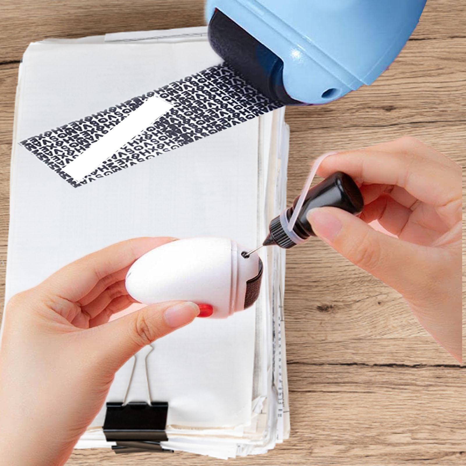 5ML 검정 잉크 리필 패키지 개인정보 정보 보호기 도 - Home Security Essential 리뷰 및 가격