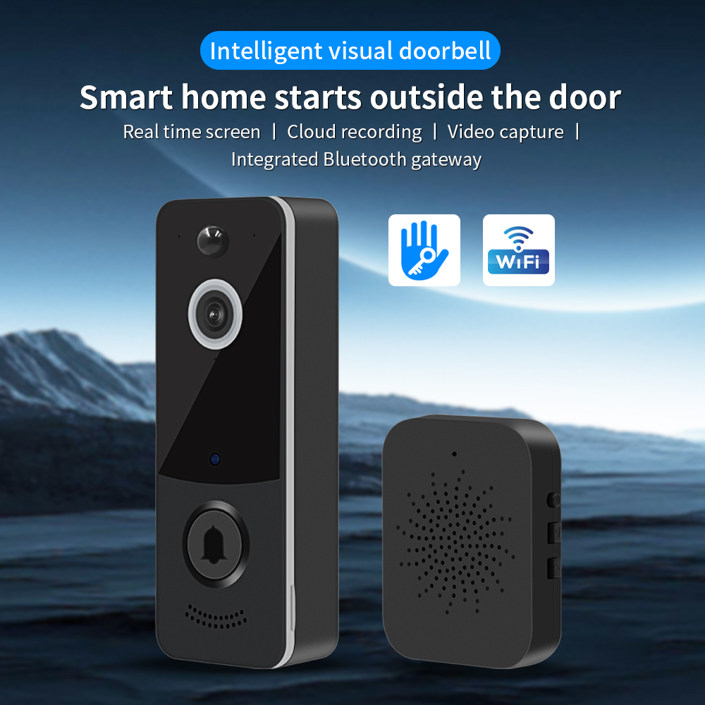 1080P WIFI 비디오 초인종 TTLOCK 앱 스마 - Home Security Bell 리뷰 및 가격