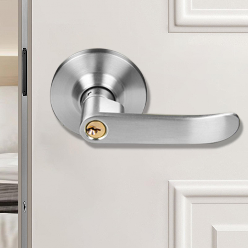 3개의 열쇠가 있는 도어 레버 잠금장치, 스테인리스 스 - Home Security Essential 리뷰 및 가격