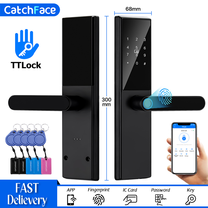 블루투스 지문 도어 잠금 장치 TTLock App 코드 - Home Security Essential 리뷰 및 가격