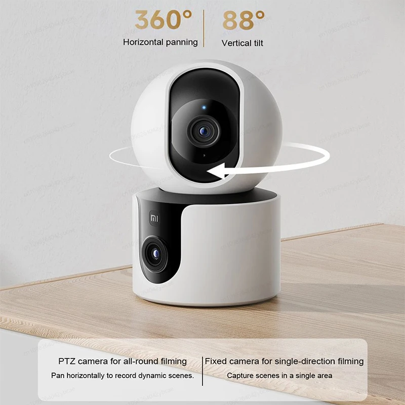 XIAOMI 스마트 카메라 C300 듀얼 카메라 버전, - Home Security No Subscription 리뷰 및 가격