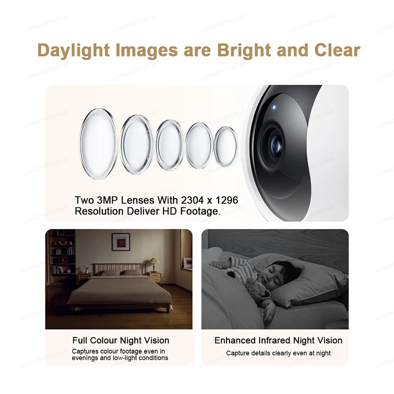 XIAOMI 스마트 카메라 C300 듀얼 카메라 버전, - Home Security No Subscription 리뷰 및 가격