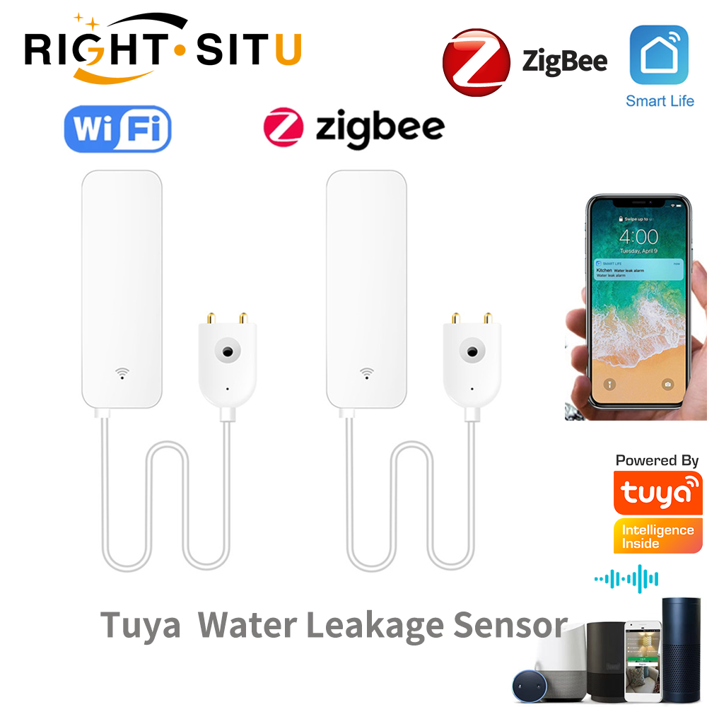 Tuya WiFi 누수 센서, 누수 감지기, Smart - Home Security Device 리뷰 및 가격