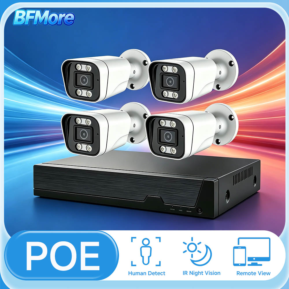 BFMore 8MP 4K Ai 인간 감지 보안 시스템  - Home Security Video 리뷰 및 가격