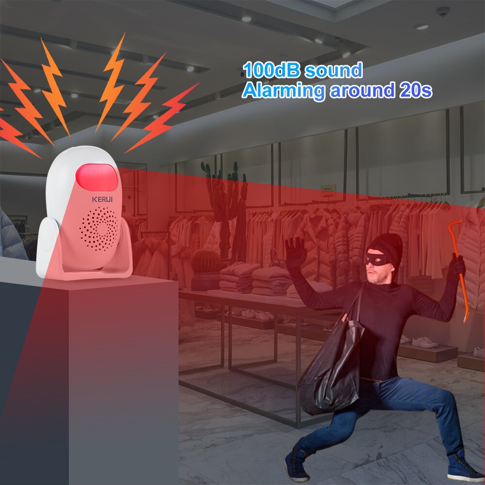 KERUI M120 스마트 모션 감지기 알람 PIR 적 - Home Security Device 리뷰 및 가격