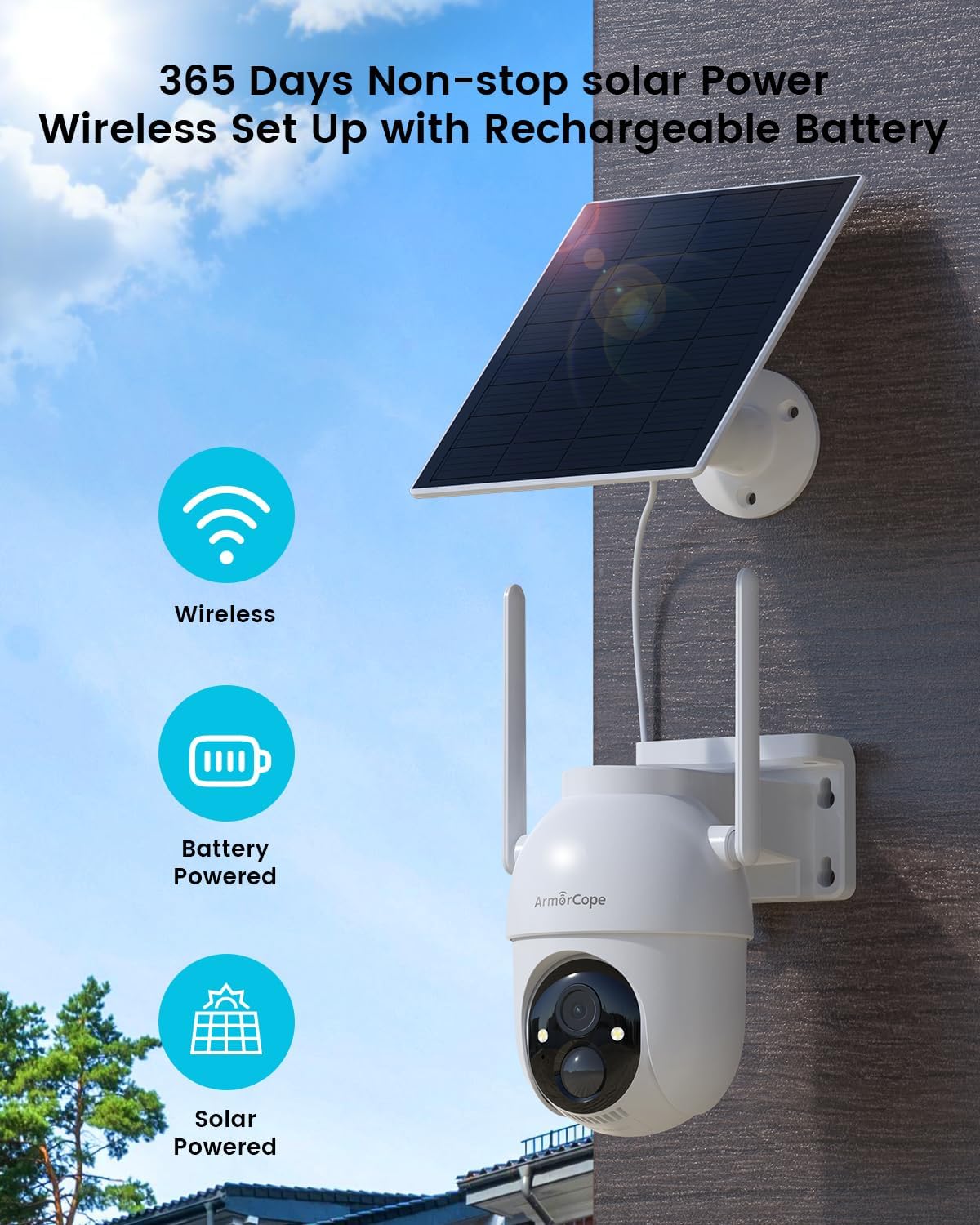 무선 야외 보안 카메라, 4대 카메라 키트, 구독 불필 - Home Security No Subscription 리뷰 및 가격