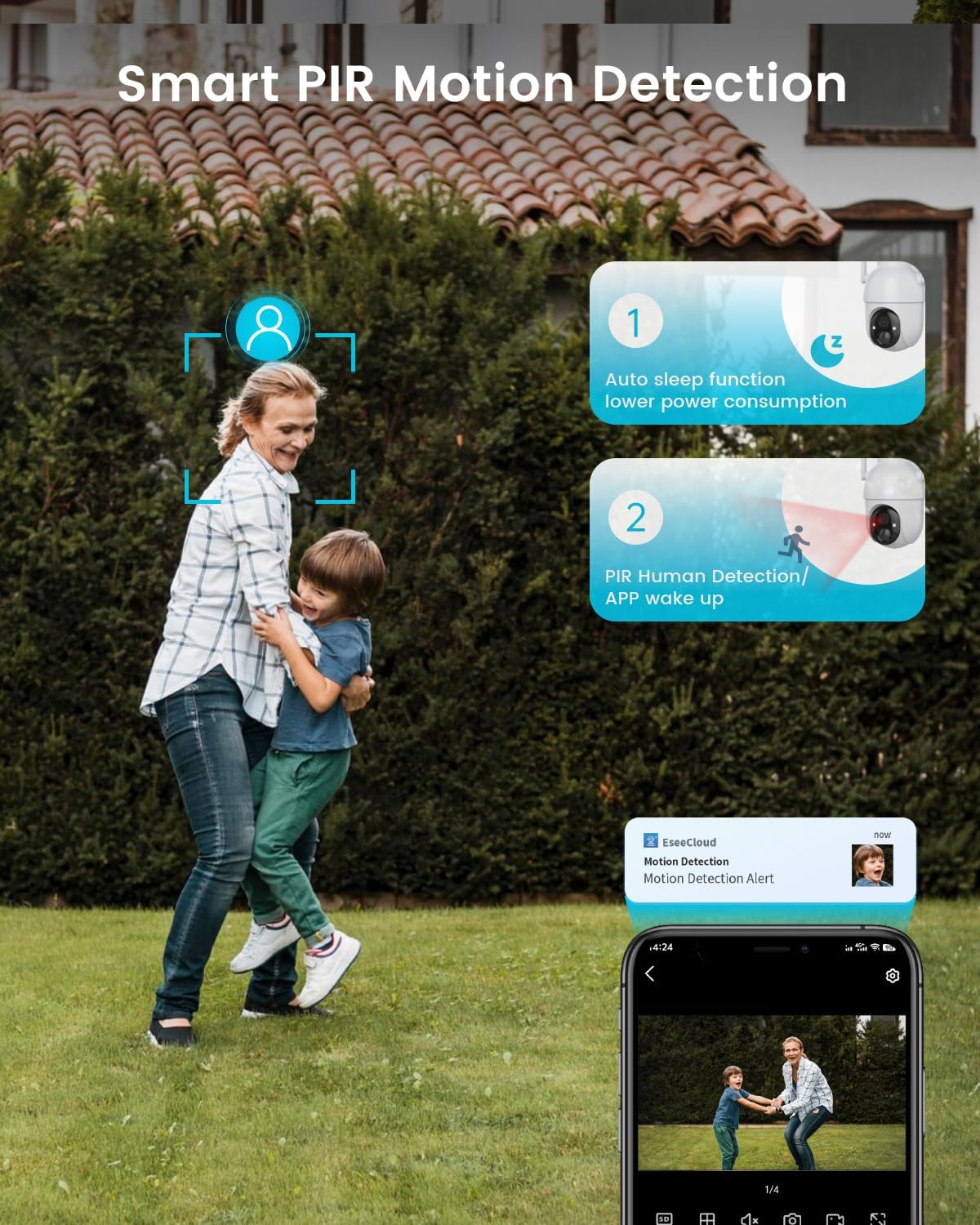 무선 야외 보안 카메라, 4대 카메라 키트, 구독 불필 - Home Security No Subscription 리뷰 및 가격