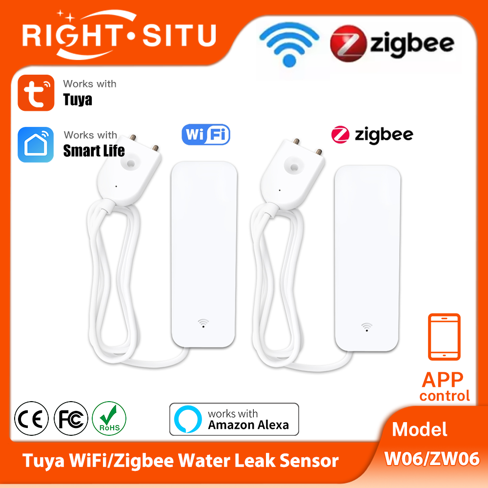 Tuya WiFi Zigbee 물 센서 스마트 누수 감 - Home Security Device 리뷰 및 가격