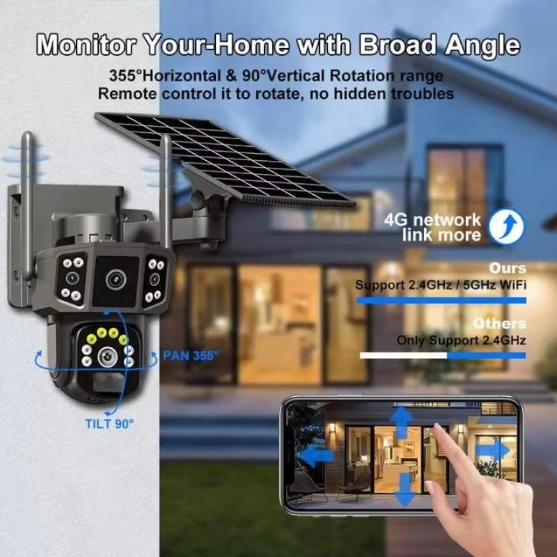 최신 홈 보안 360도 무선 네트워크 카메라 시스템 무 - Home Security And Camera Systems 리뷰 및 가격