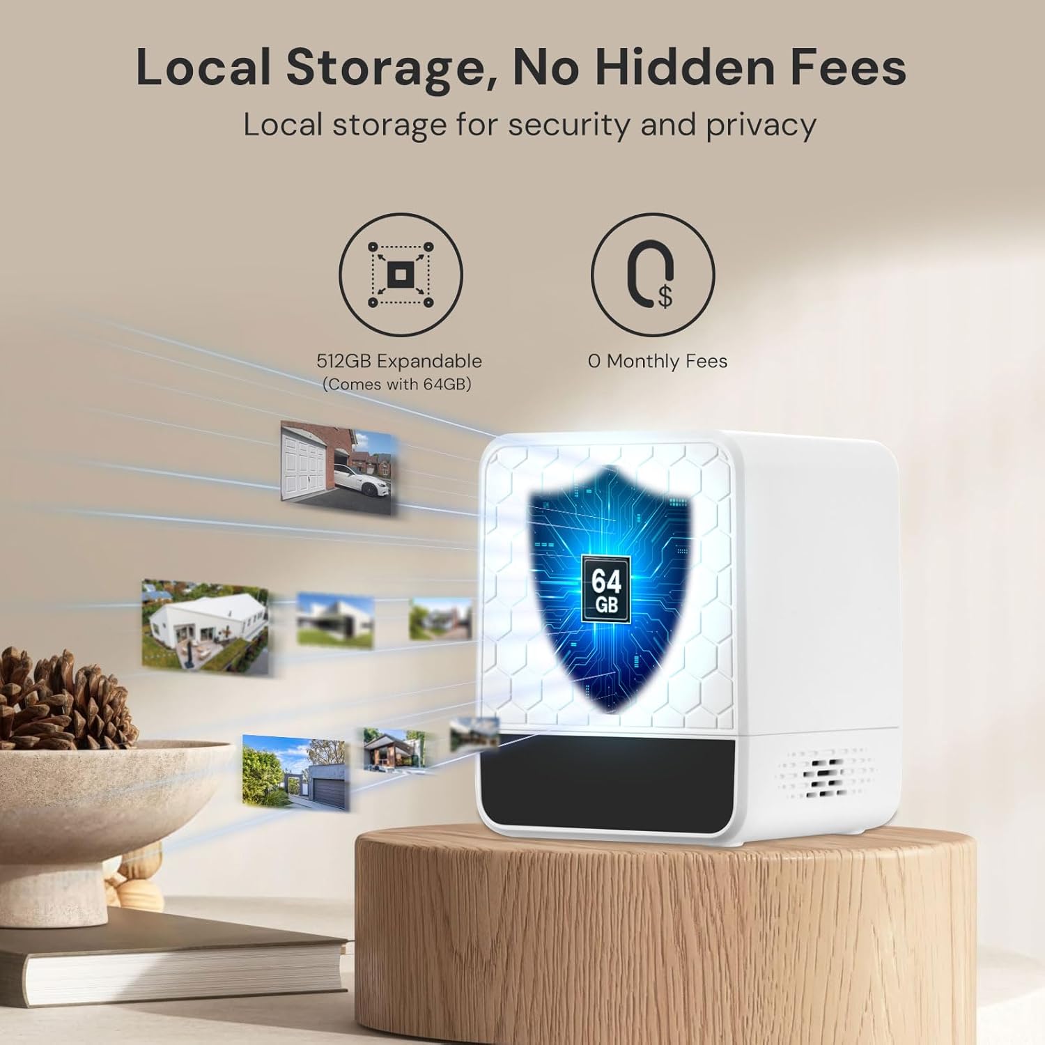 무선 야외 태양광 보안 카메라 시스템, 360도 팬-틸 - Home Security No Subscription 리뷰 및 가격