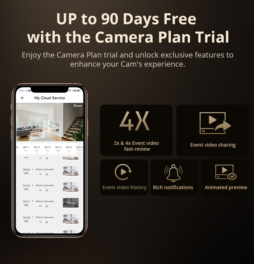 SONOFF CAM Slim Gen2 WiFi 스마트  - Home Security Diy 리뷰 및 가격