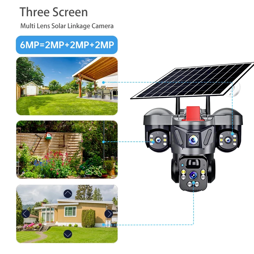 KERUI V380 Pro 야외 PTZ 6MP WIFI - Home Security Video 리뷰 및 가격