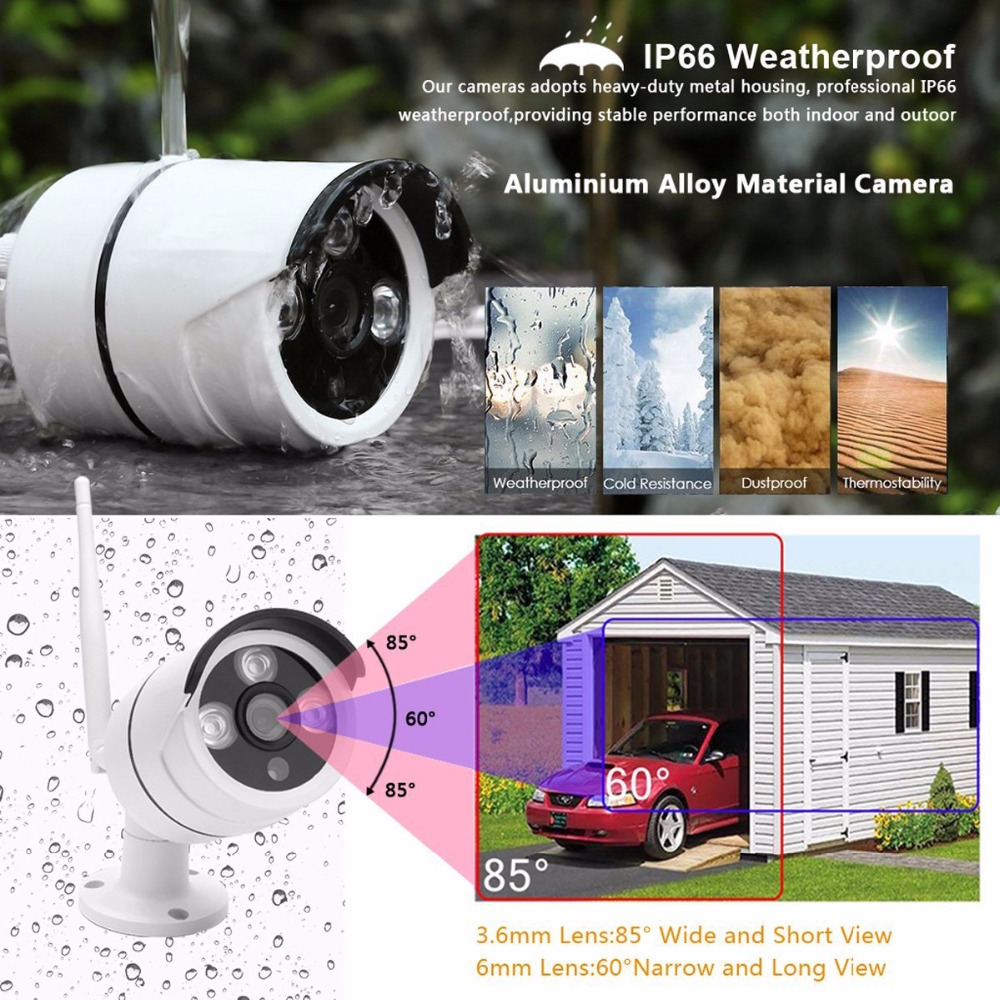 무선 홈 카메라 비디오 감시 시스템 4CH NVR 키트 - Home Security And Camera Systems 리뷰 및 가격