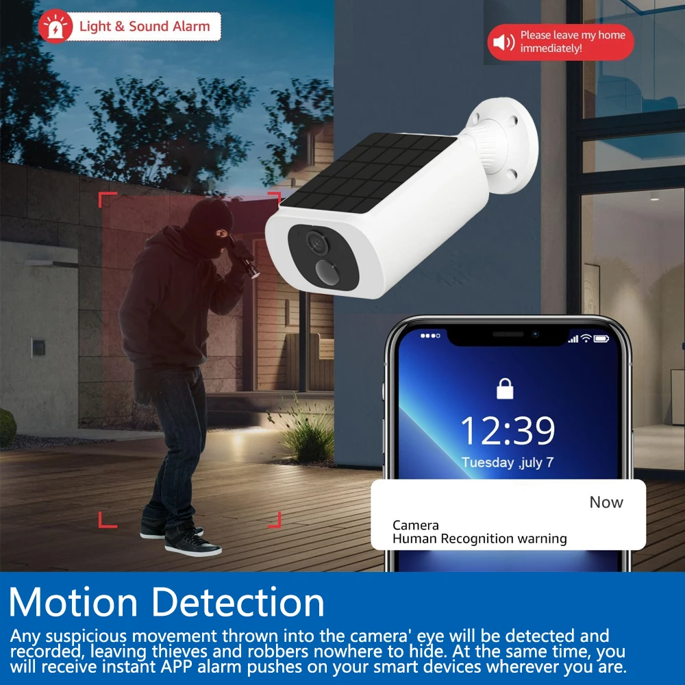 Tuya 5MP 태양광 보안 카메라 가정용 무선 야외  - Home Security Bell 리뷰 및 가격