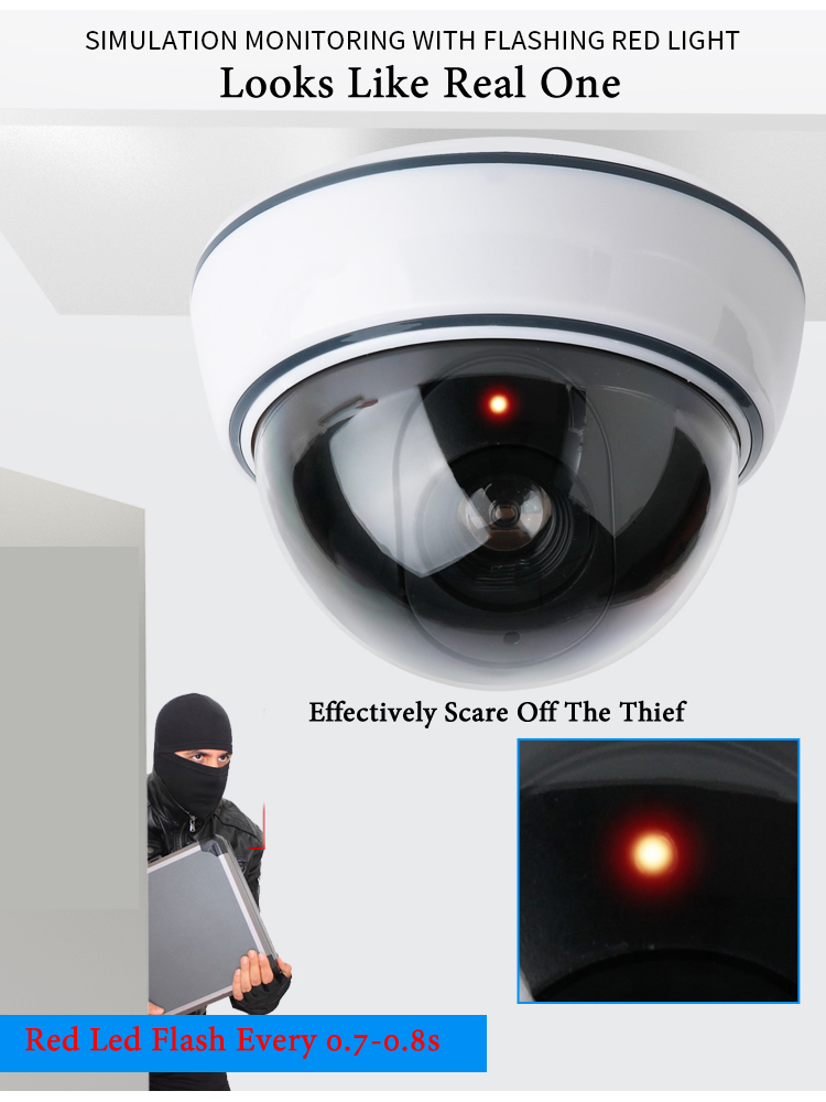 크리 에이 티브 블랙/화이트 가짜 돔 카메라 시뮬레이션 - Home Security Features 리뷰 및 가격